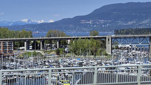 Looking Northwest from the Granville Bridge